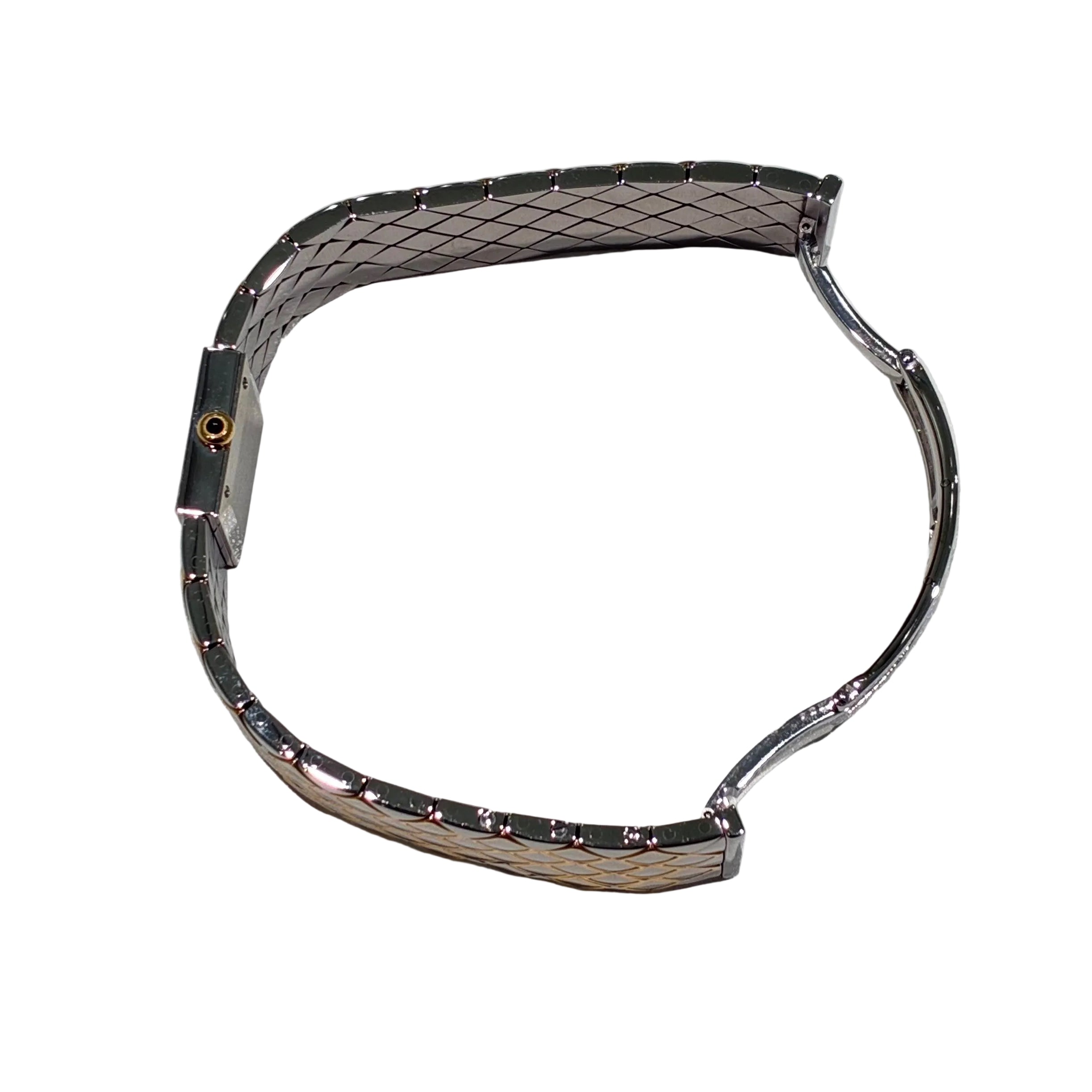 Chanel H0475 Matelasse Quartz Watch SS 18KYG