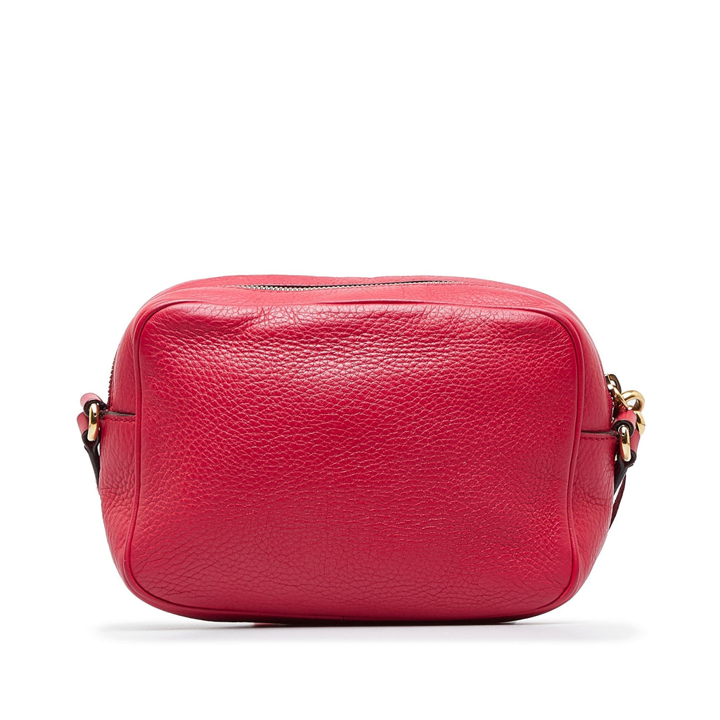 Gucci Soho Diorsco Crossbody Bag Red