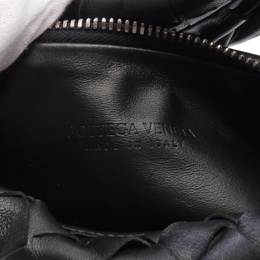 Bottega Veneta Mini JoDiore Handbag, Leather, Black