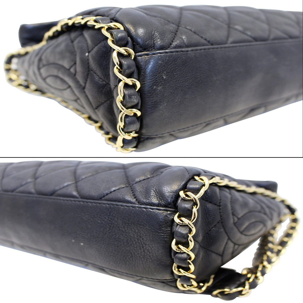 Chanel Hobo Quilted Ultimate Soft Chain Around Tote Bag