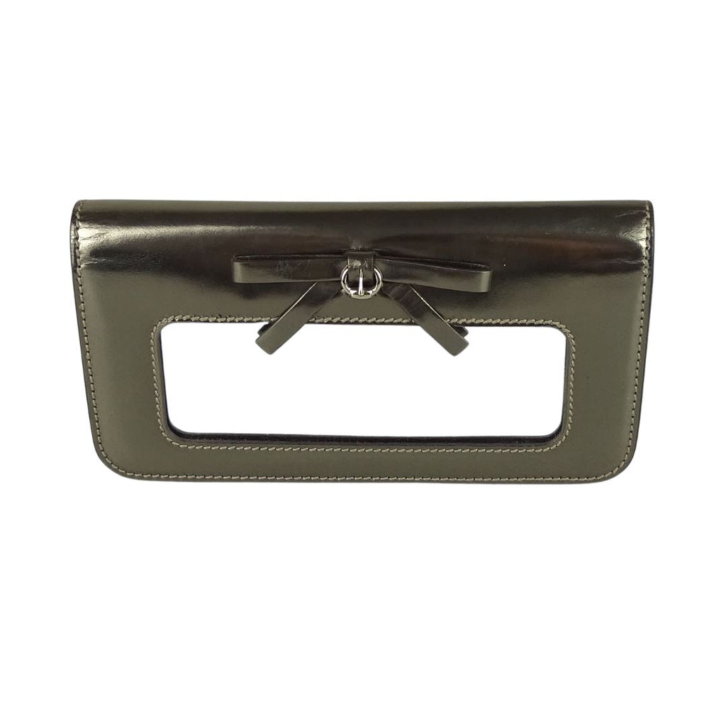 Gucci Metallic Gold Mirror Clutch