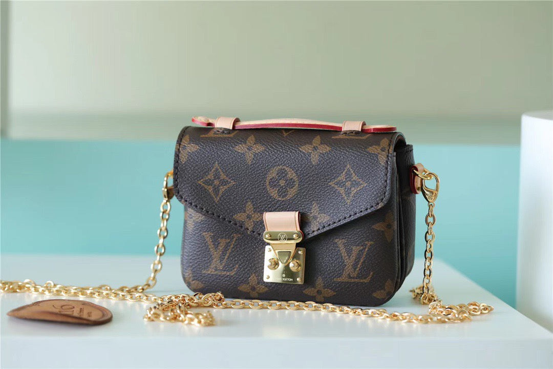 Louis Vuitton Micro Metis Monogram Canvas For Women, WomenÃƒÂ¢Ã¢â€šÂ¬Ã¢â€žÂ¢s Handbags, Shoulder And Crossbody Bags 5.5in/14cm Louis Vuitton M81267