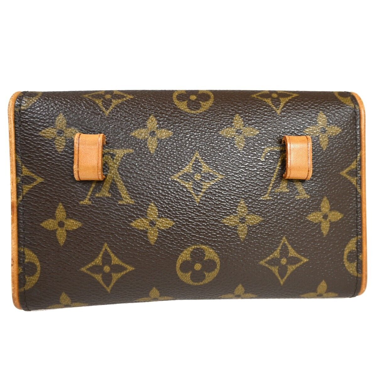Louis Vuitton Pochette Florentine  Canvas Clutch Bag