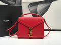 Top Quality Cassandra MeTop Qualityum Top Handle Bag Red For Women 9.6in/24.5cm YSL Â 