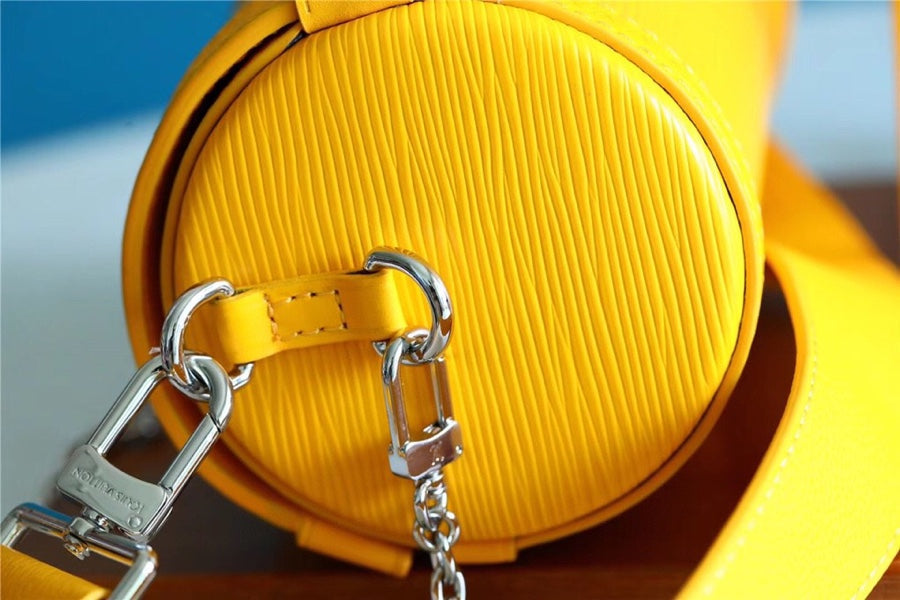 Louis Vuitton Papillon Trunk Epi Yellow For Women, Women’s Bags, Shoulder And Crossbody Bags 7.5in/19cm Louis Vuitton 