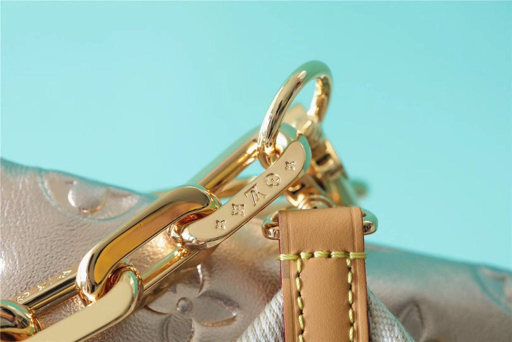 Louis Vuitton Coussin PM Bag Monogram For Women,  Shoulder And Crossbody Bag Taupe 10.2in/26cm Louis Vuitton 