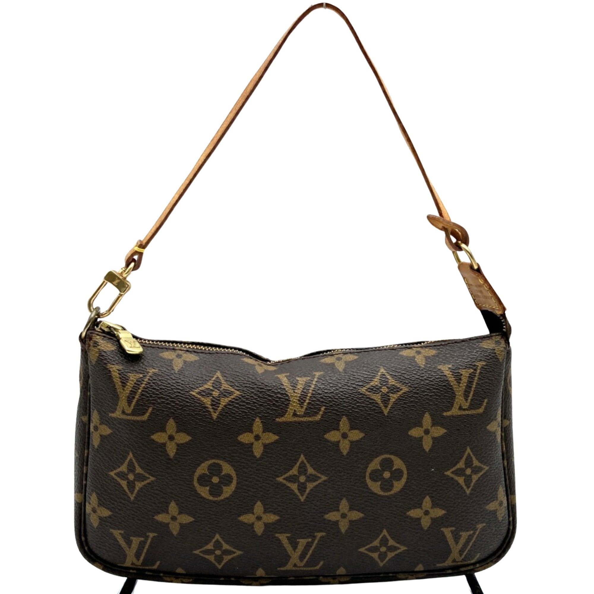 Louis Vuitton Pochette Accessoires  Canvas Clutch Bag