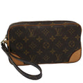 Louis Vuitton Marly Dragonne  Canvas Clutch Bag