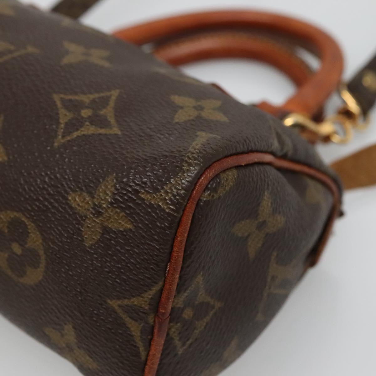 Louis Vuitton Speedy Bandouliere Nm Bag Monogram Canvas Brown Canvas Shoulder Bag