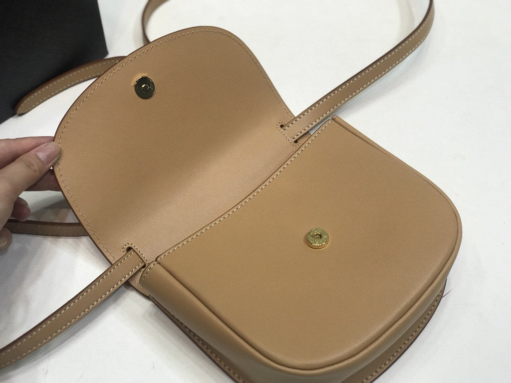 Kaia MeGLAMIum Shoulder Bag Brown For Women 8.5in/22cm YSL