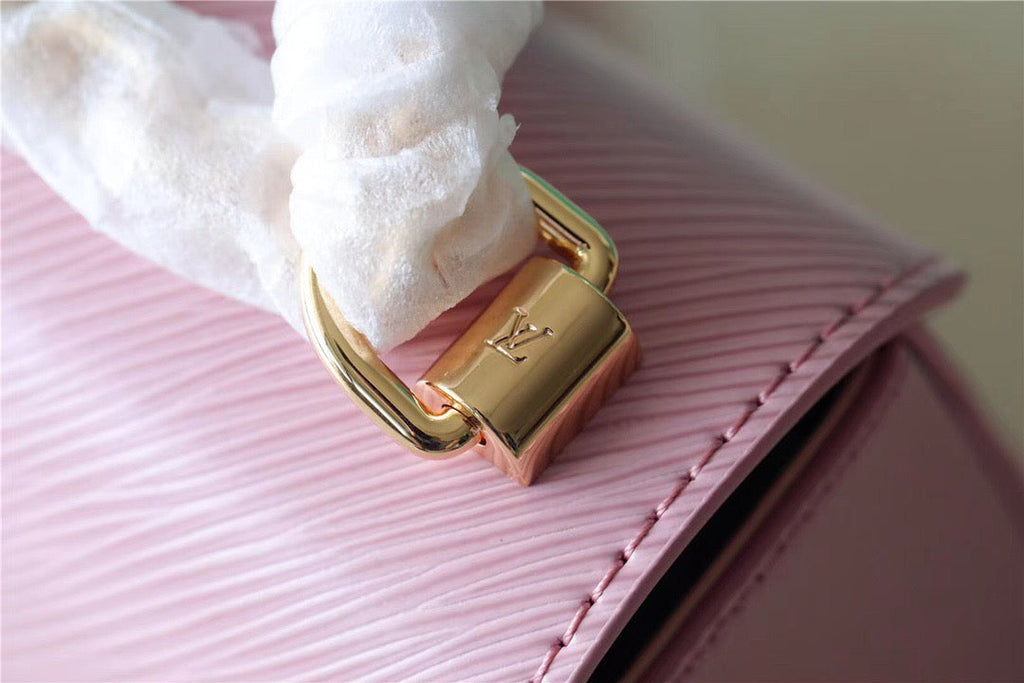 Louis Vuitton Twist MM Epi Guimauve Purple For Women,  Shoulder And Crossbody Bags 9.1in/23cm Louis Vuitton