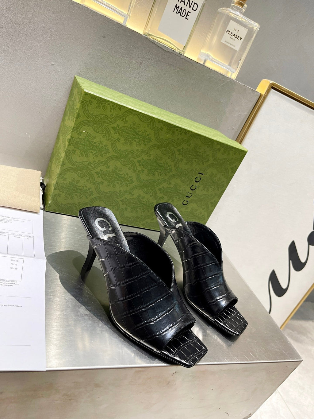 New 1:1 rep Gucci HIGH HEELS 038