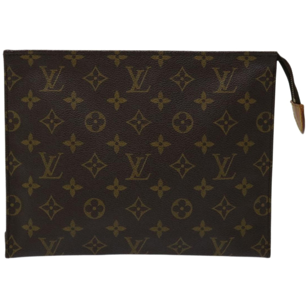 Louis Vuitton Poche Toilette  Canvas Clutch Bag