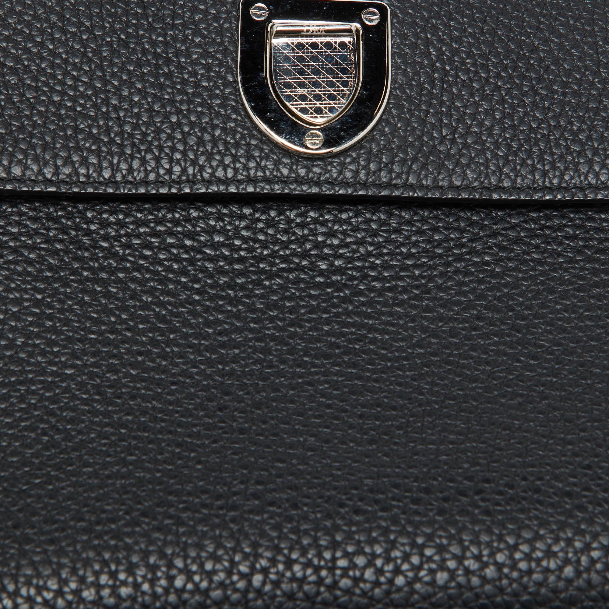 Dior Black Leather Mini Diorever Tote