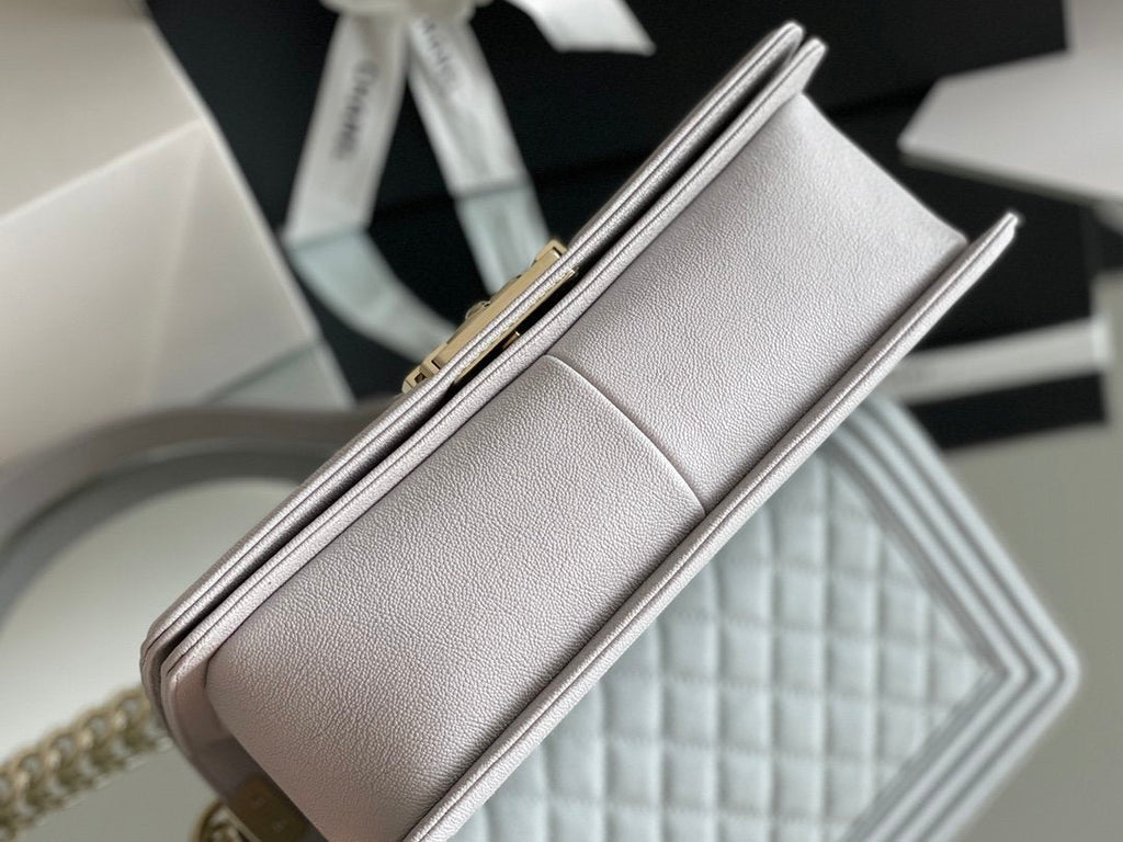 ChanelMeGLAMIum Classic GlamIap Bag 25cm Grey For Women A67086