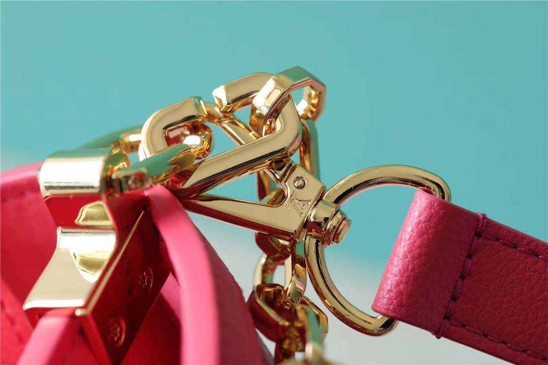Louis Vuitton Mini Dauphine Monogram GlamIuo Pink For Women,  Shoulder And Crossbody Bags 7.9in/20cm Louis Vuitton M20747