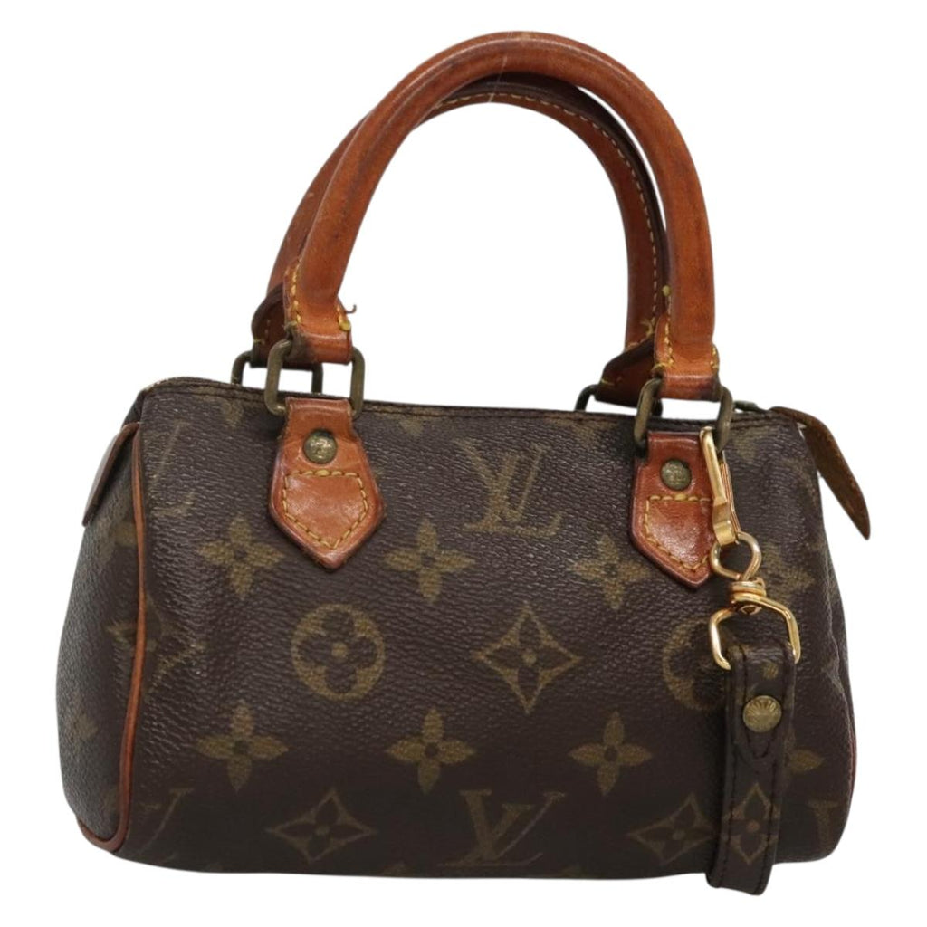 Louis Vuitton Speedy Bandouliere Nm Bag Monogram Canvas Brown Canvas Shoulder Bag