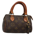 Louis Vuitton Speedy Bandouliere Nm Bag Monogram Canvas Brown Canvas Shoulder Bag