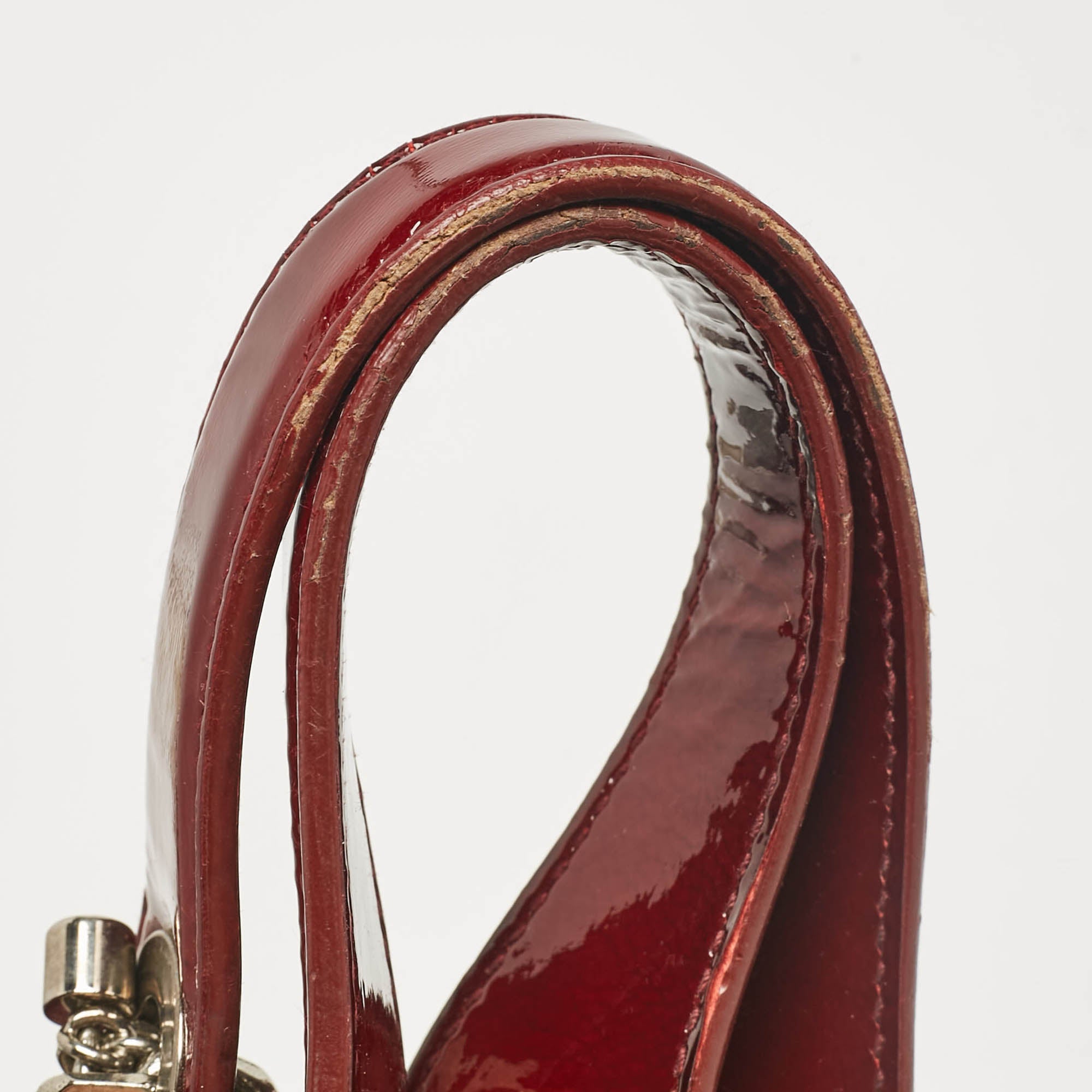 Dior Red   Leather Le Trente Tote