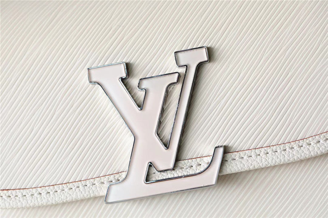 Louis Vuitton Buci Epi Quartz White For Women,  Shoulder And Crossbody Bags 24.5cm/9.6in Louis Vuitton M59457