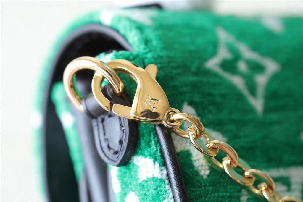 Louis Vuitton Micro Metis Monogram Jacquard Green For Women, WomenÃƒÂ¢Ã¢â€šÂ¬Ã¢â€žÂ¢s Handbags, Shoulder And Crossbody Bags 5.5in/14cm Louis Vuitton M81127