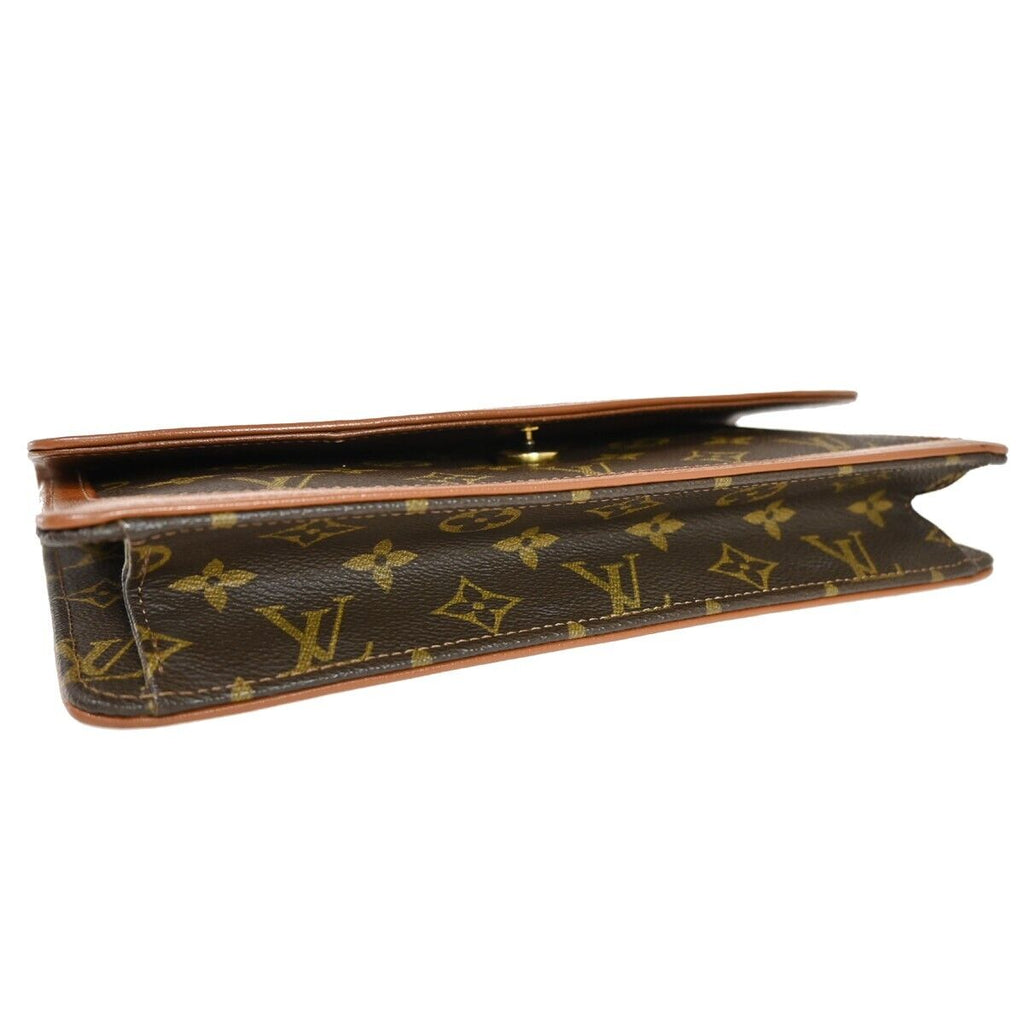 Louis Vuitton Pochette Dame  Canvas Clutch Bag