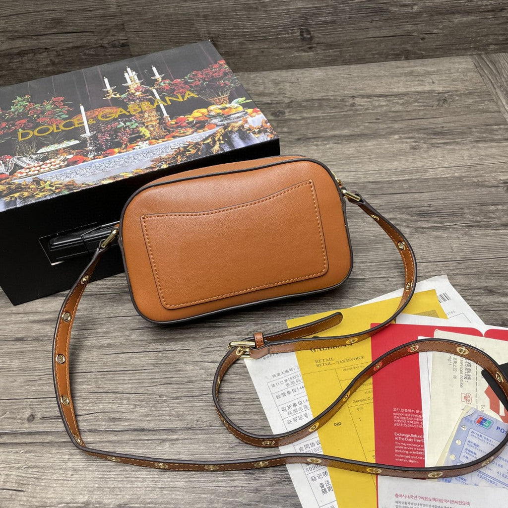 Crossbody 3.5 Bag Brown For Women 7.5in/19cm GLAMIÃ‚Â 