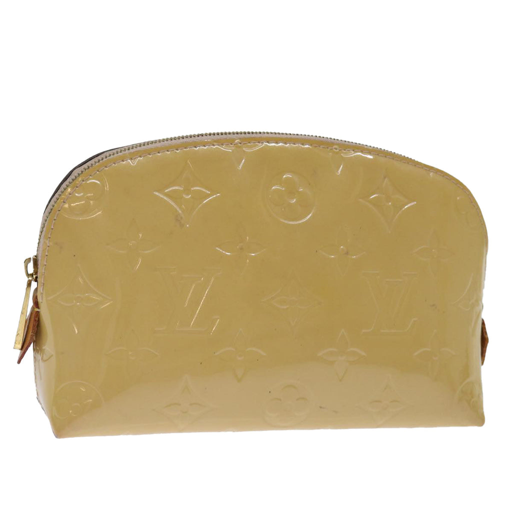 Louis Vuitton Cosmetic Pouch   Leather Clutch Bag