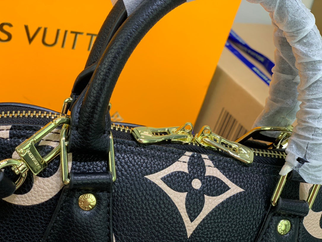 Louis Vuitton Neo Alma PM Monogram Empreinte Black/Beige For Women,  Shoulder And Crossbody Bags 13.8in/35cm Louis Vuitton