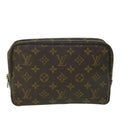 Louis Vuitton Pochette  Canvas Clutch Bag