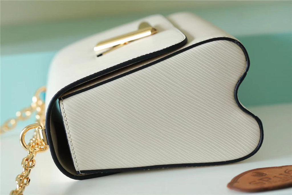 Louis Vuitton Twist MM Epi White For Women, WomenÃƒÂ¢Ã¢â€šÂ¬Ã¢â€žÂ¢s Bags, Shoulder And Crossbody Bags 9.1in/23cm Louis Vuitton M55513