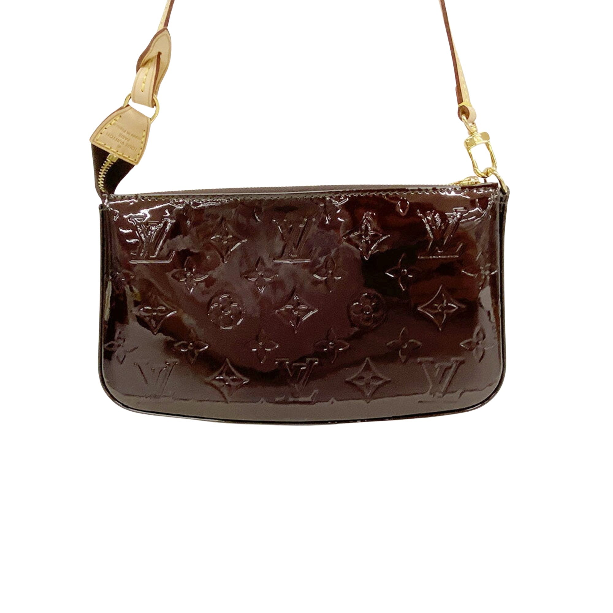 Louis Vuitton Pochette Accessoires   Leather Clutch Bag