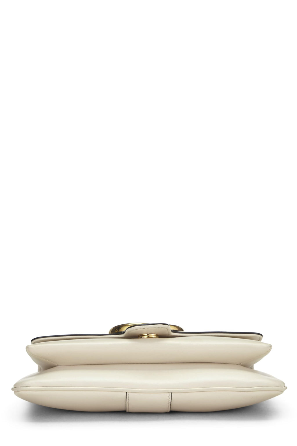 Gucci,  White Leather Arli Shoulder Bag Small, White