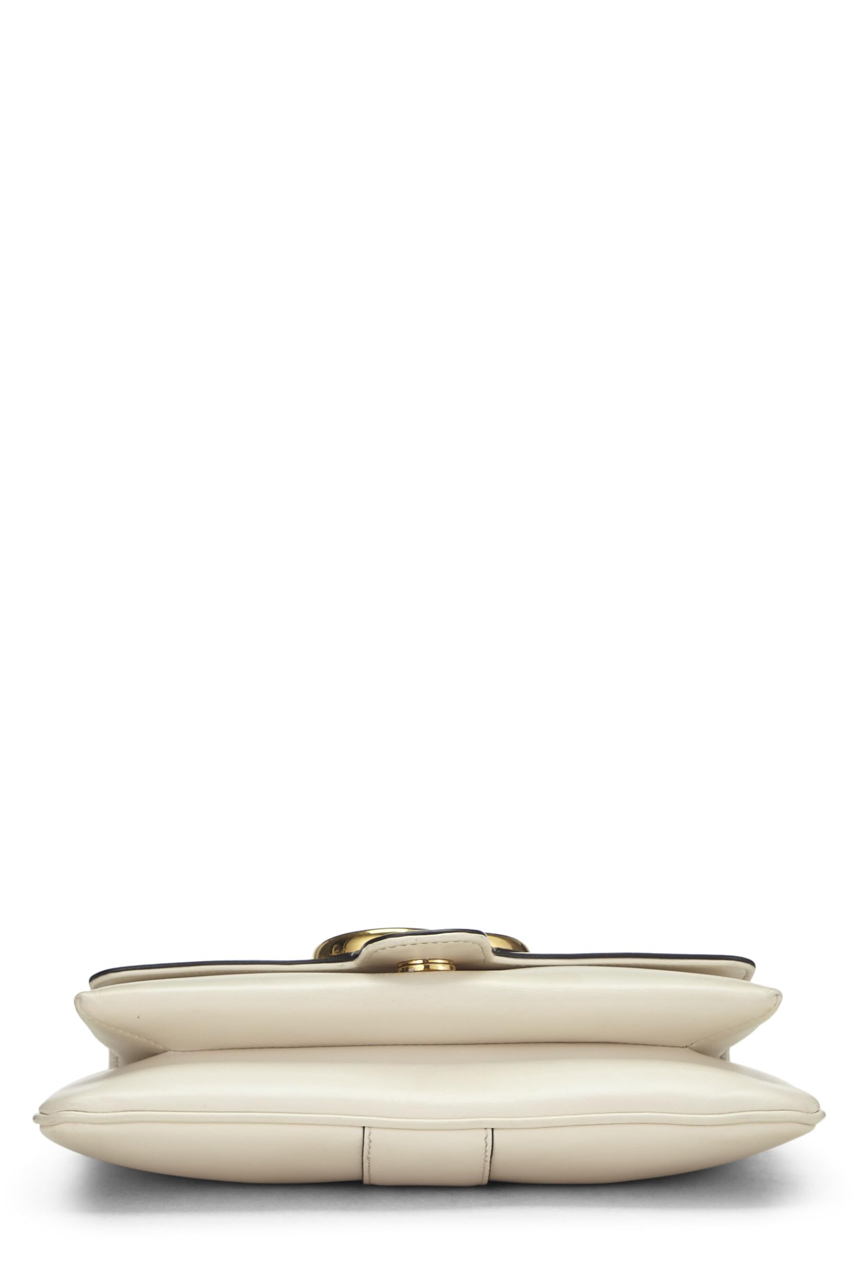 Gucci,  White Leather Arli Shoulder Bag Small, White