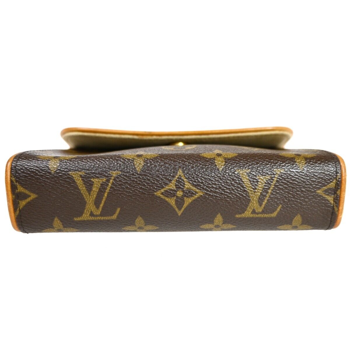Louis Vuitton Pochette Florentine  Canvas Clutch Bag