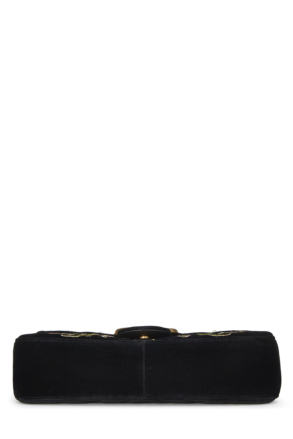 Gucci,  Black VeLouis Vuittonet Marmont 'Loved' Shoulder Bag, Black