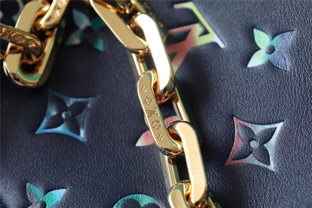 Louis Vuitton Coussin PM Puffy Navy Blue For Women,  Shoulder And Crossbody Bags 10.2n/26cm Louis Vuitton