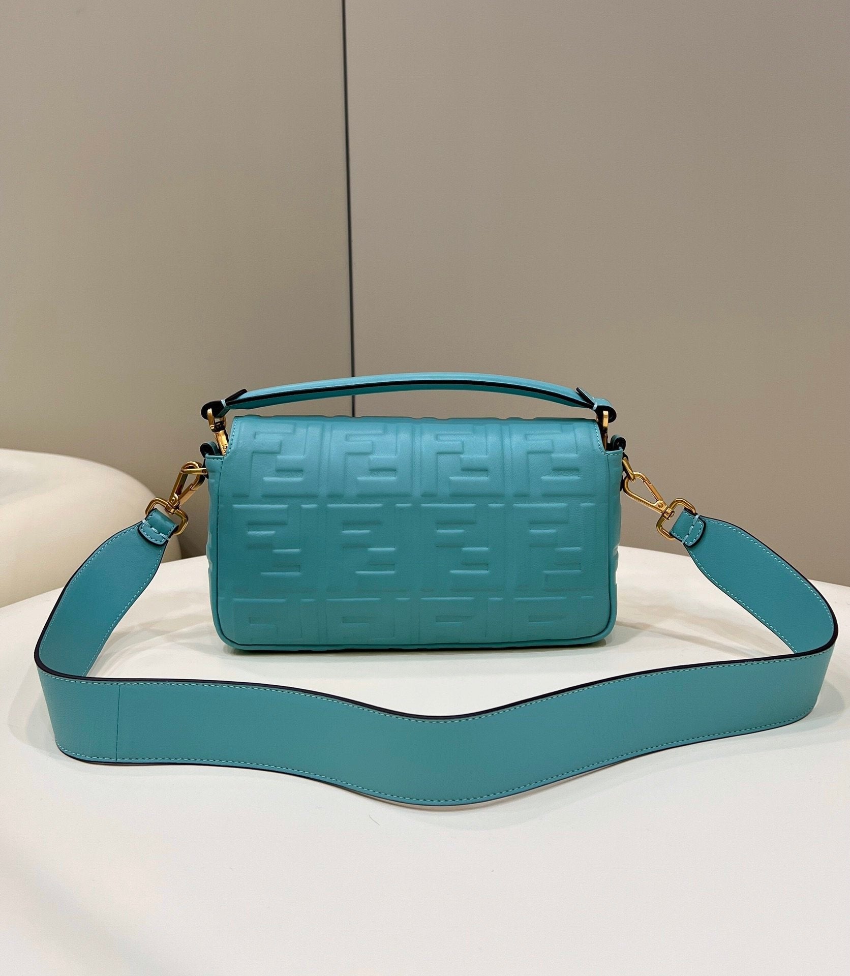 Baguette Teal For Women, Women’s Handbags, Shoulder And Crossbody Bags 10.6in/27cm FF 8BR600