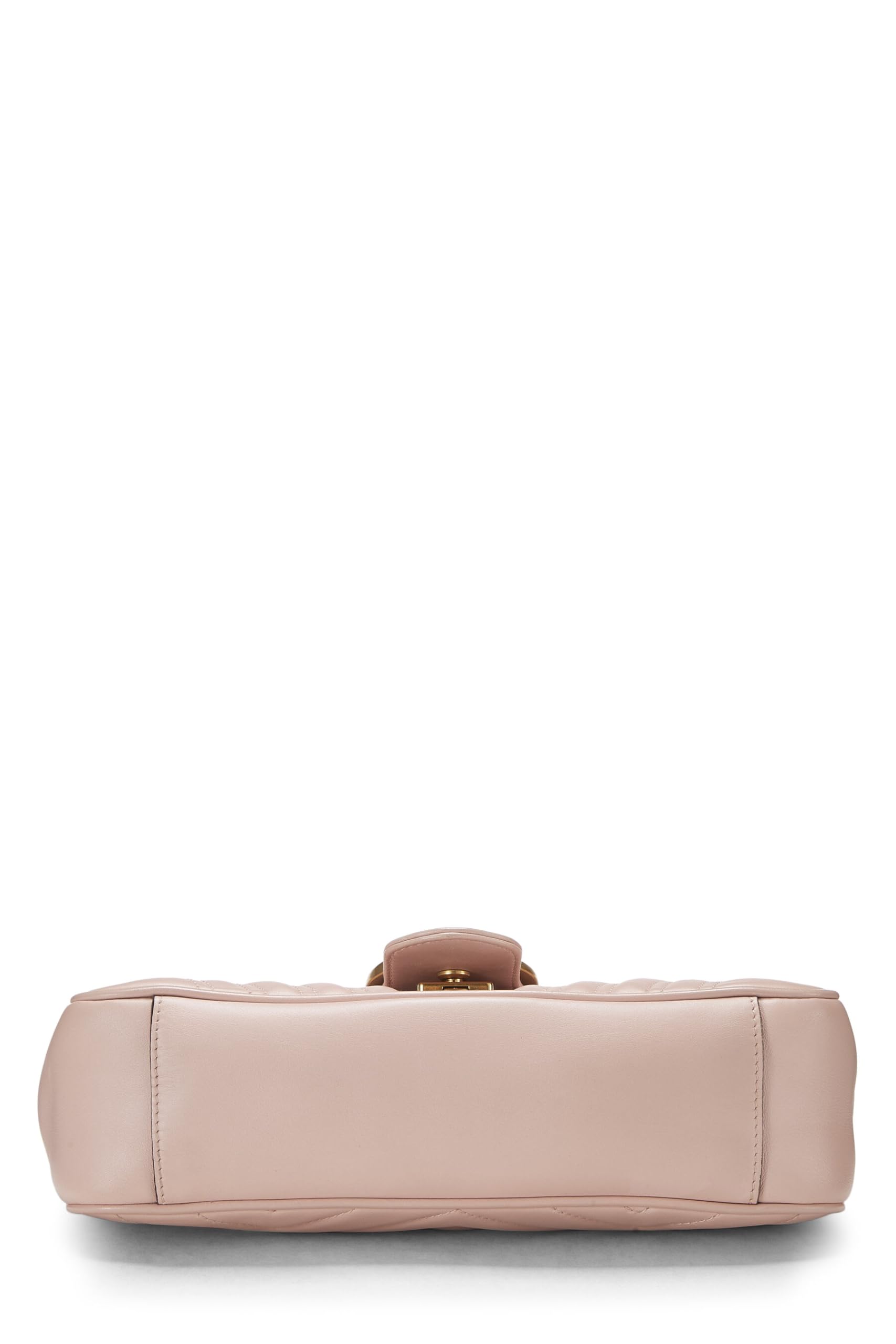 Gucci,  Pink MatelassÃƒÆ’Ã‚Â© Leather GG Marmont Shoulder Bag, Pink