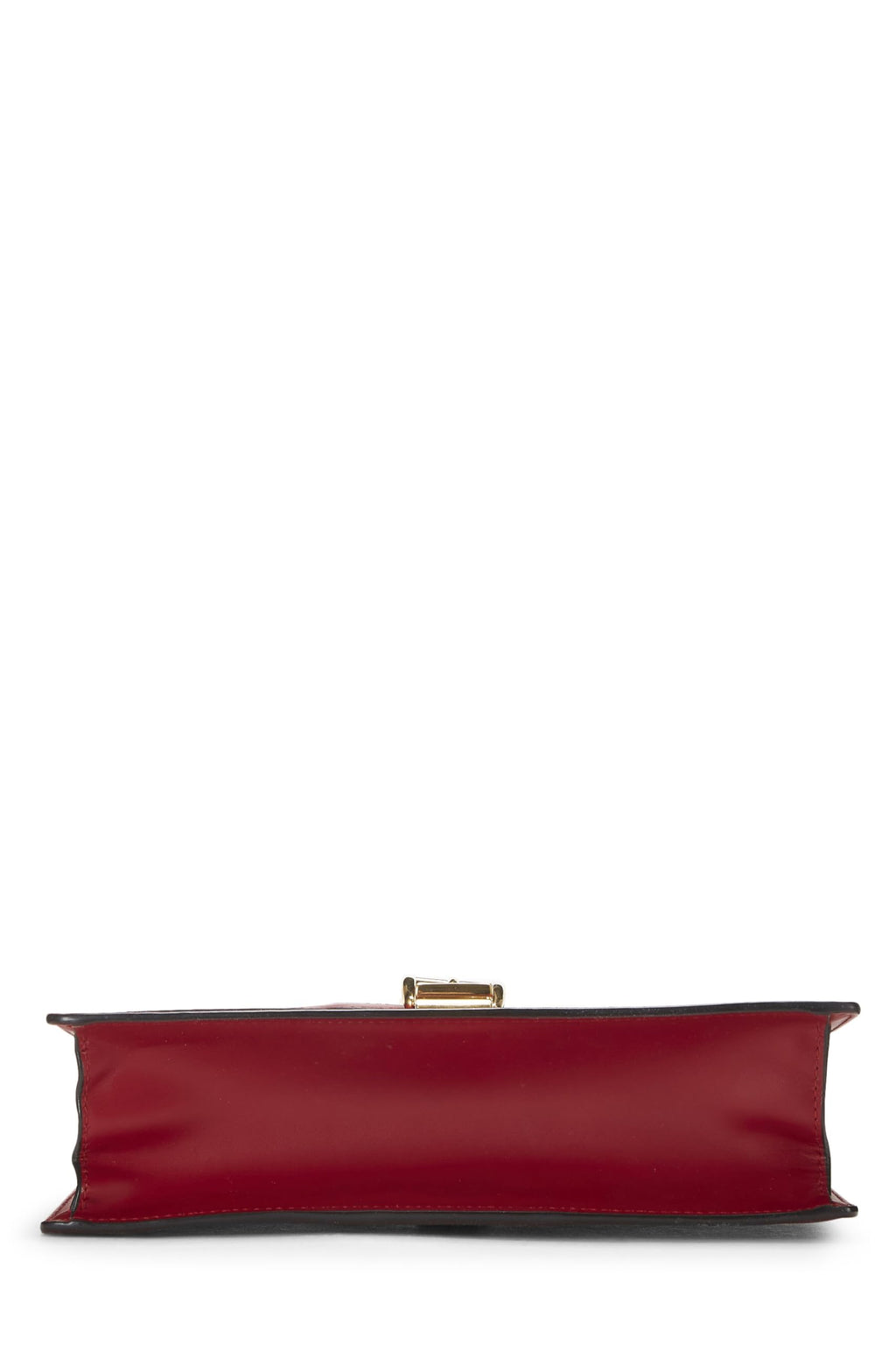 Gucci,  Red Leather SyLouis Vuittonie Shoulder Bag, Red