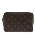 Louis Vuitton Trousse De Toilette 18  Canvas Clutch Bag
