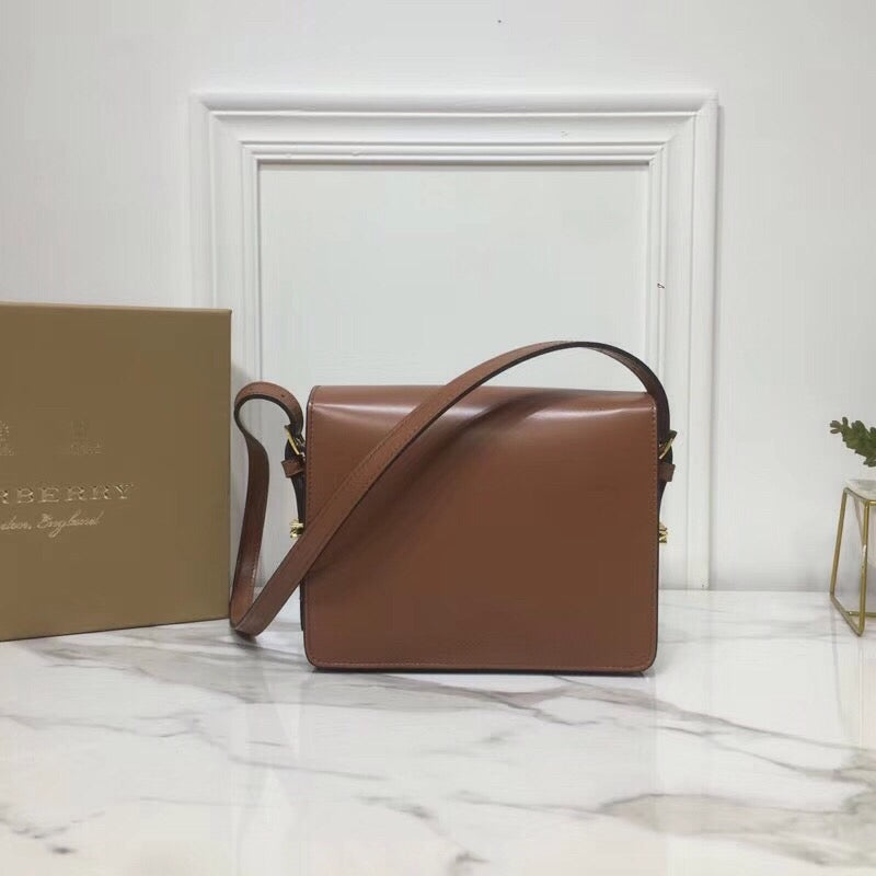 GraShoulder Bag Small Brown For Women, Bags 7.8in/20cm