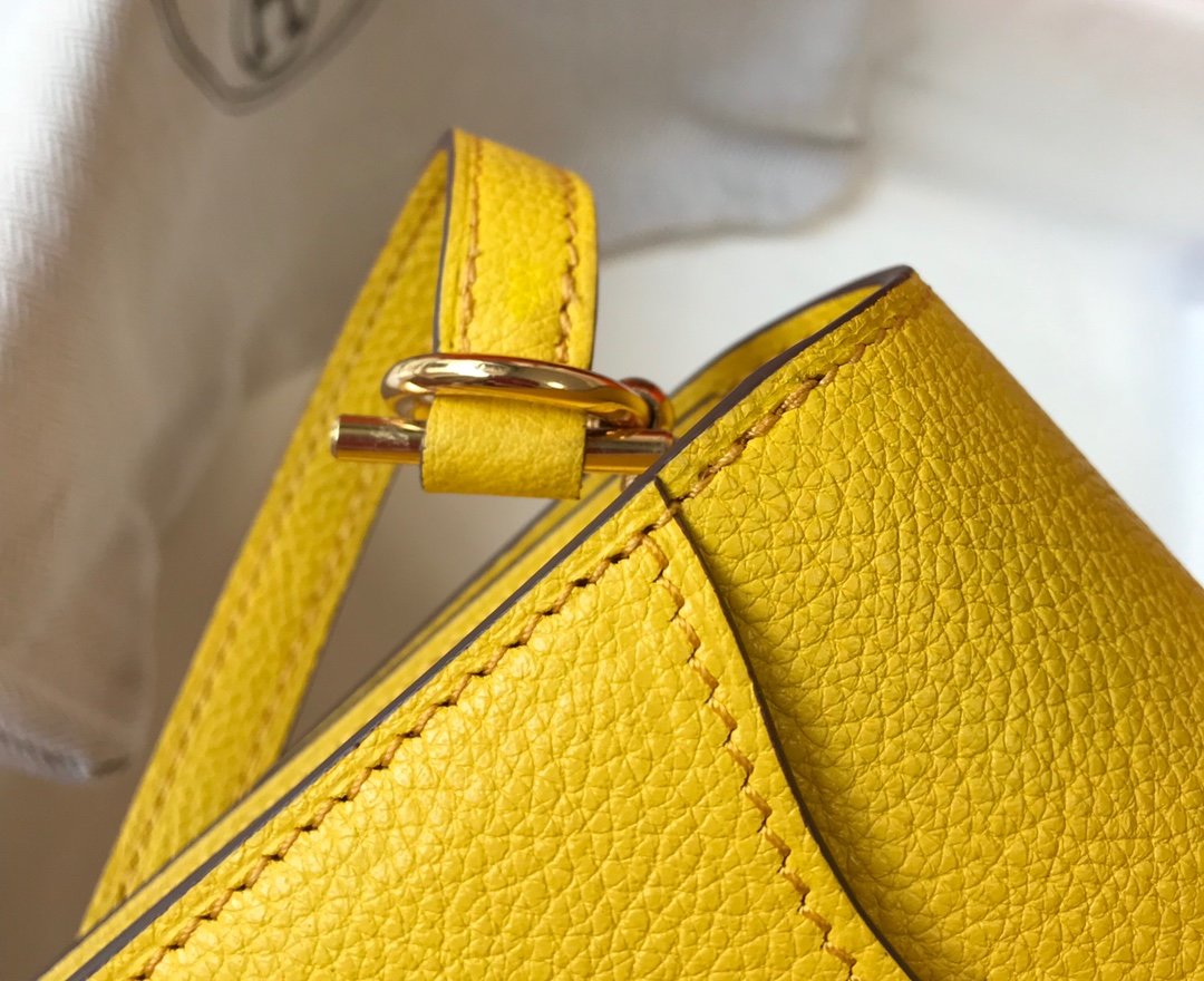 Mini Evercolor Sac Roulis 19 Lime For Women, Handbags, Shoulder Bags 7.5in/19cm