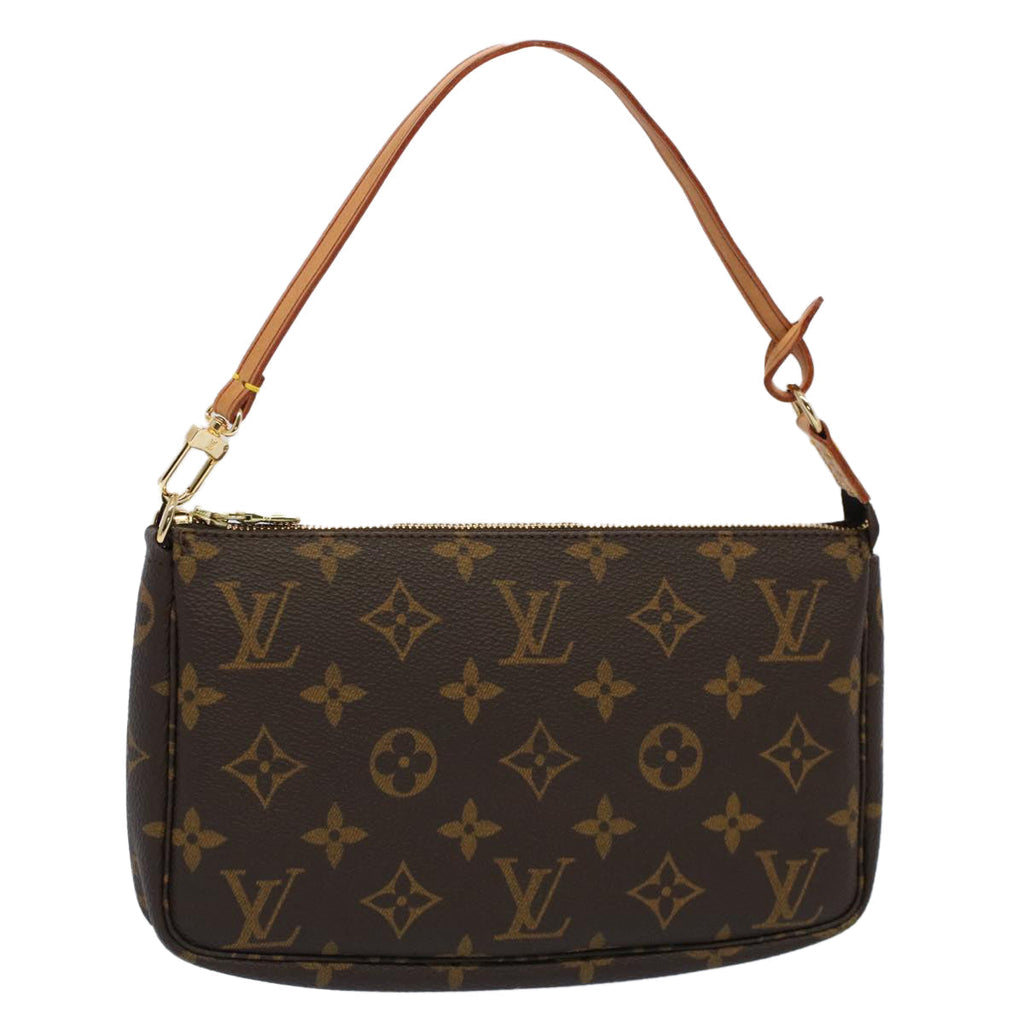Louis Vuitton Pochette Accessoire  Canvas Clutch Bag