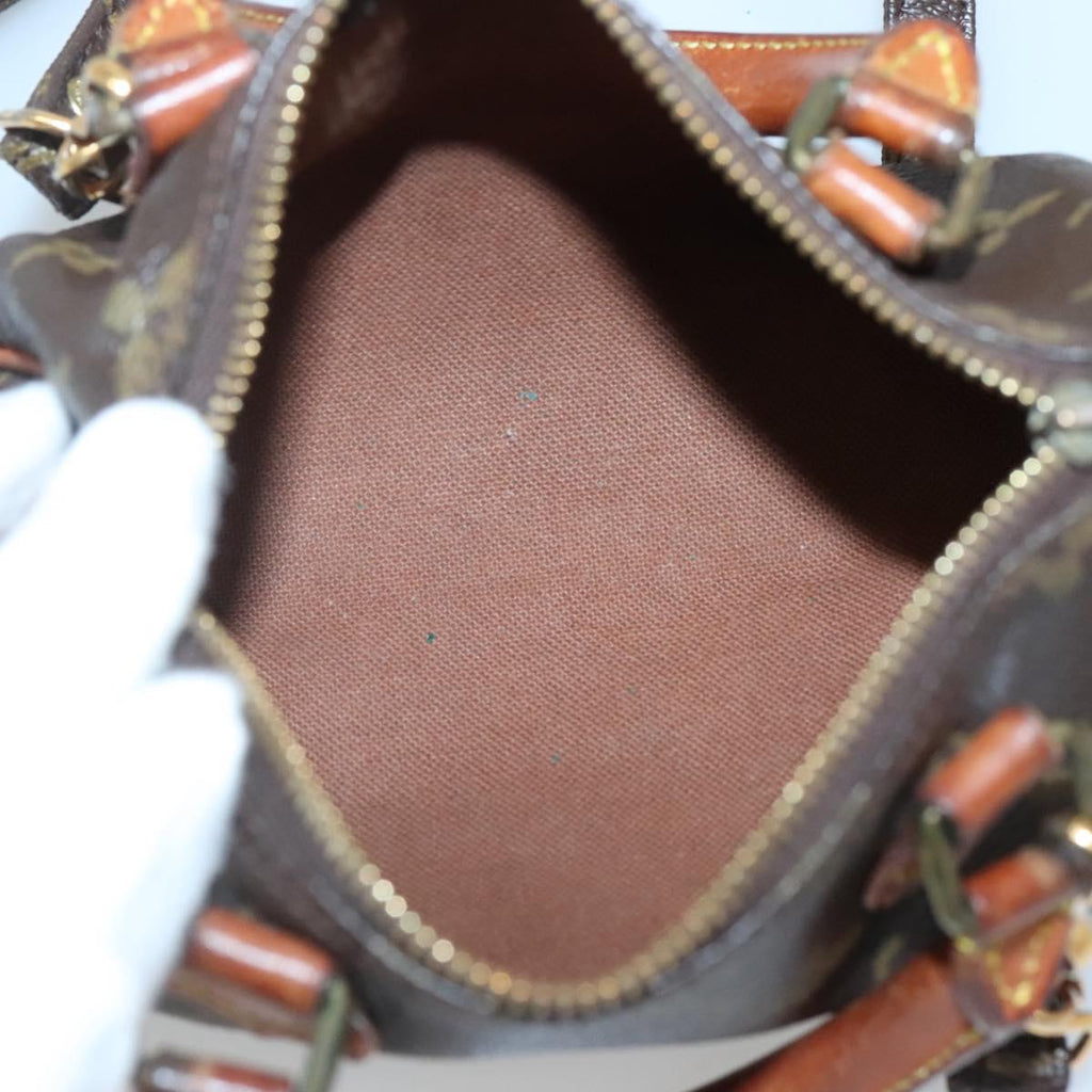 Louis Vuitton Speedy Bandouliere Nm Bag Monogram Canvas Brown Canvas Shoulder Bag