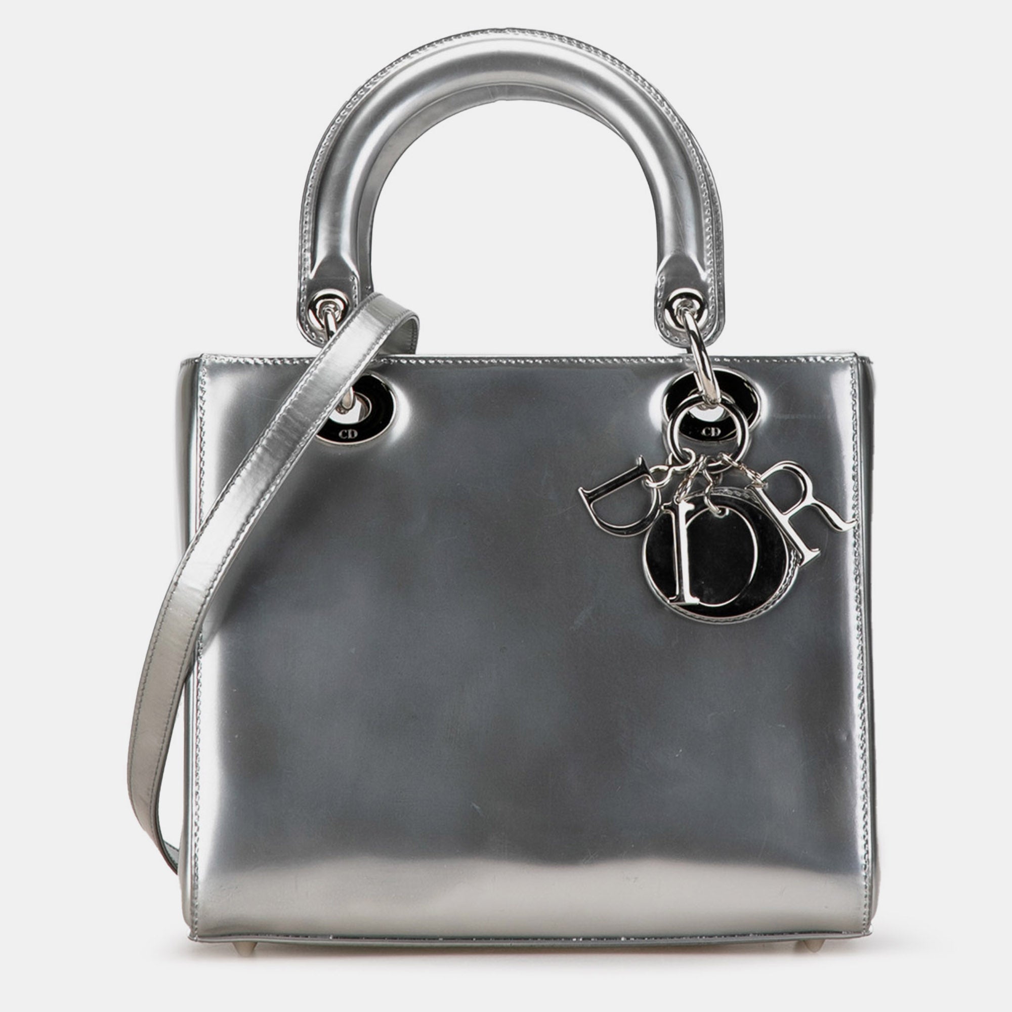 Medium Metallic  Lady Dior