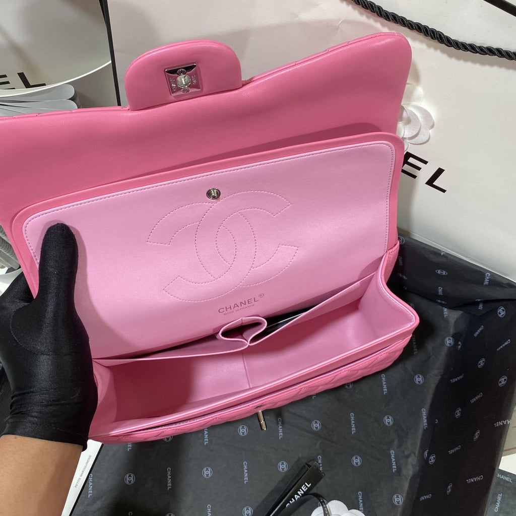 ChanelLarge Classic Handbag SiLouis Vuittoner Hardware PiNike For Women Handbags, Shoulder Bags 11.8in/30cm