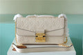 Louis Vuitton Marceau Monogram Empreinte Cream Beige For Women,  Shoulder And Crossbody Bags 9.6in/29.5cm Louis Vuitton M46201