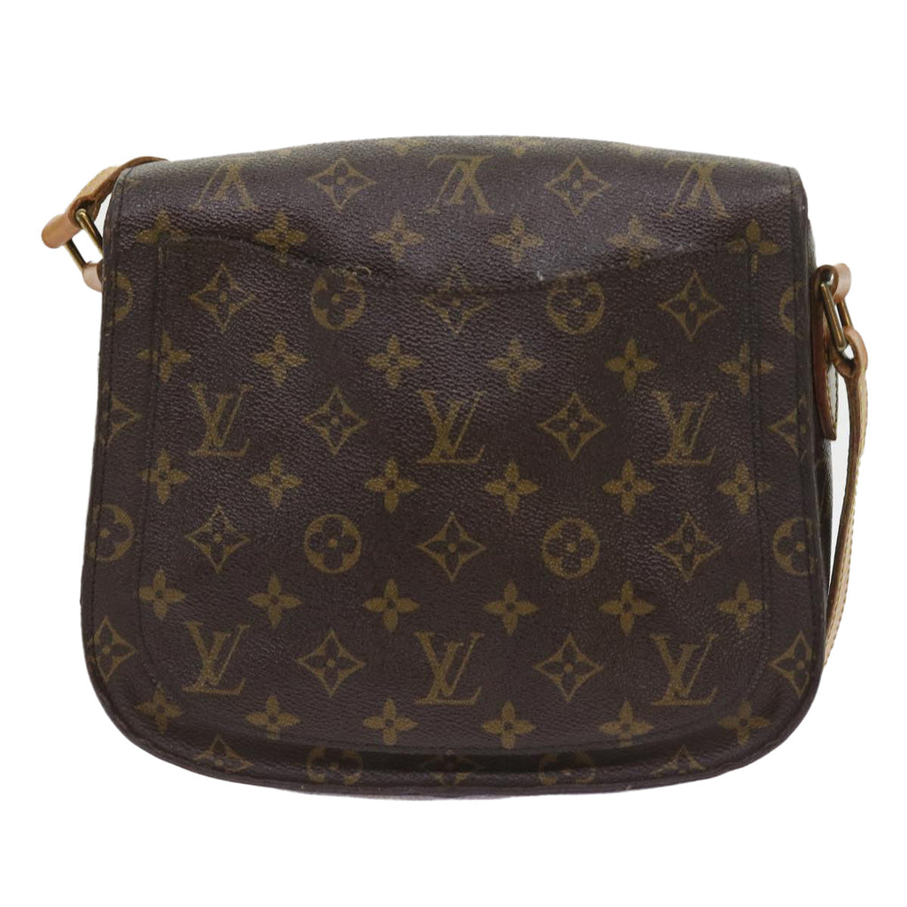 LOUIS VUITTON Monogram Saint Cloud GM Shoulder Bag M51242 LV Auth 55172