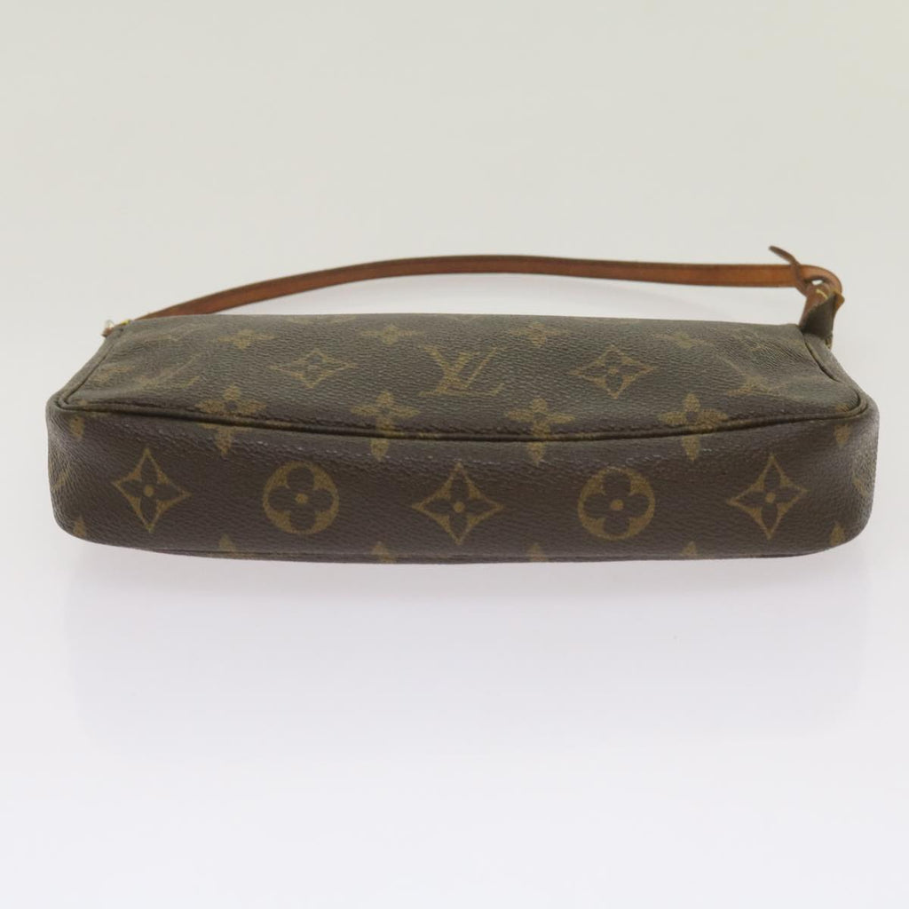 Louis Vuitton Pochette Accessoire  Canvas Clutch Bag